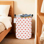 QUEENLALA Large Storage Basket,Laundry Hamper/Bathroom/Home Decor/Collapsible Round Storage Bin,Boys and Girls Hamper/Boxes/C
