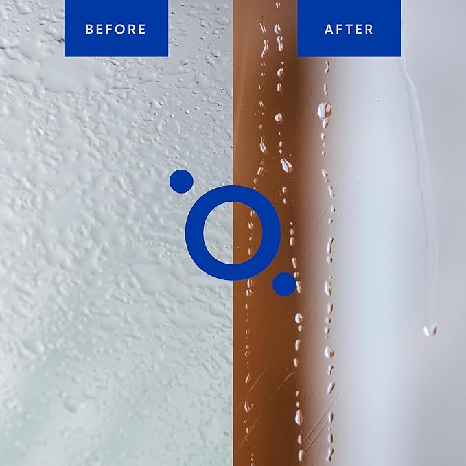 Nano Glass Coating 2-in-1 Kit - Shower Glass and Ceramic protector. Water Repellent spray for glass and Glass Guard for showe