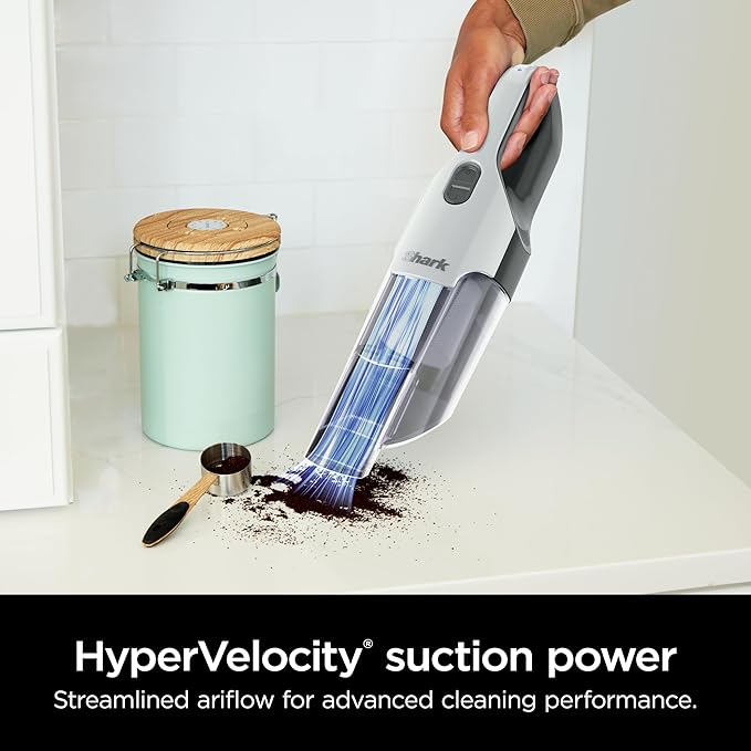 Shark Cyclone PET Handheld Vacuum with, HyperVelocity Suction, Powerful Pet Hair Pickup, Lightweight, XL Dust Cup, Including 