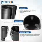 2-in-1 Multifunctional Car Cup Holder Expander, Large Auto Dual Cup Holder Expander Adapter with Adjustable Base, All Purpose Car Cup Holder for Bottles Cups Snack Organizer