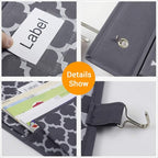 homyfort Over the Door File Organizer, Hanging File Folders, Wall Organizers and Storage for Mail, Magazine, Notebooks, Plann