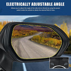 Passenger Side Mirror Assembly Compatible with Toyota Corolla 2020-2025 Non-heated Power Adjustable Glass Replace 8791012F60, TO1321391, 8791002916, 8791002928 Black (3Pin Right)