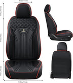 FLORICH Leather Seat Covers Full Set Car Seat Protectors 5 Seats Automotive Seat Covers Universal Fit for Most Cars Trucks SU