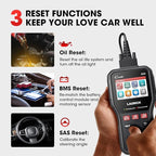LAUNCH CR629 OBD2 Scanner ABS SRS Scan Tool with Active Test, 3 Service Oil/SAS/BMS Reset Tool, Full OBD2 Functions Car Code
