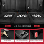 FREESOO Leather Car Seat Covers Full Set, Waterproof Black Seat Covers for Cars Trucks SUV, Luxury Car Seat Covers Front Seat