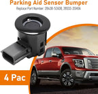 4 Pac 28438-5ZA3B Parking Aid Sensor Bumper, Replacement for Titan Replacement for Armada Replacement for Altima Replacement for Infiniti, Replaces 28533-3SH0A