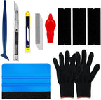 Car Wrapping Vinyl Kit Window Tint Film Application Tools with Edge Trimming Squeegee, 9mm Knife, Felt Squeegee