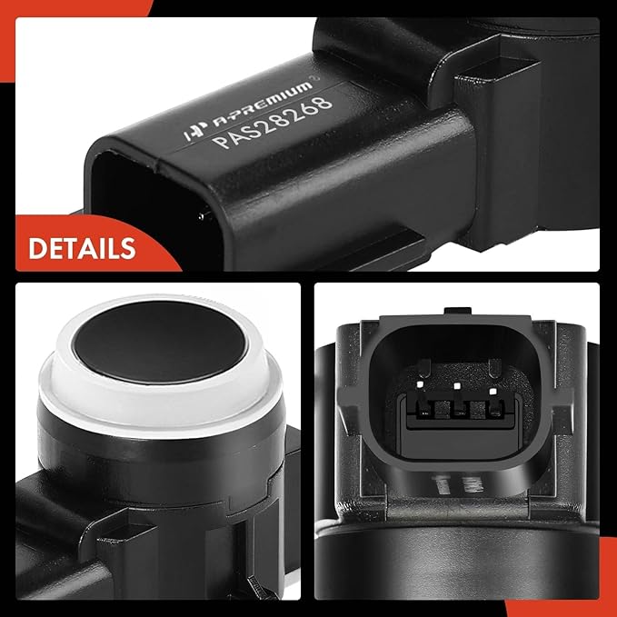 A-Premium 4-PC Reverse Backup Parking Assist Sensor Compatible with Chevy, Cadillac, Buick & GMC Model - Silverado Sierra 150