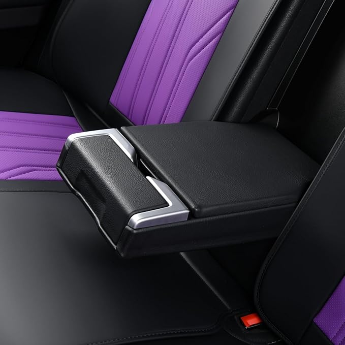 FLORICH Rear Seat Covers Leather Car Seat Covers Waterproof Back Seat Cover Automotive Seat Covers Universal Seat Cushion Pro
