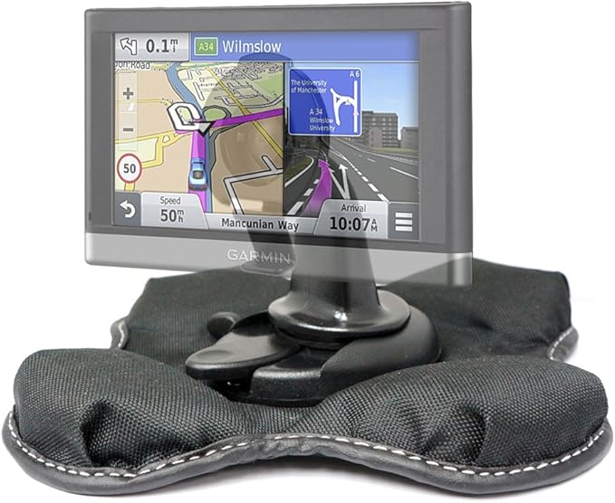 ChargerCity Nonslip Beanbag Dashboard Friction Mount for Garmin Nuvi 2557 2558 2559 2589 2597 2598 2599 2689 2699 52 54 55 56 57 58 65 66 67 68 DriveSmart Drive 50 51 60 61 LM LMT LMTHD GPS
