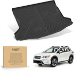 LASFIT Cargo Mat for Subaru Crosstrek 2016-2017/XV Crosstrek 2013-2015/Impreza 2012-2016(Impreza not fit Seden),All Weather TPE Custom Fit Easy Clean Durable Trunk Mat for Subaru Cargo Liner,Black