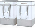 FairyHaus Laundry Basket 78L, 2Pack Laundry Hamper with Easy Carry Handles, Collapsible Laundry Baskets Hampers for Bathroom 