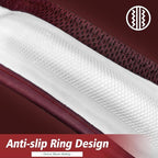 ZHOL Steering Wheel Cover,Premium Microfiber Leather,Non-Slip Breathable and Sweat-Resistant,Universal 15 Inch Steering Wheel