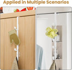 Over The Door Hooks, Metal Door Hooks for Hanging, Over The Door Purse Organizer for Coat Hanger, Back of Shower Door for Han