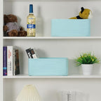 3-Pack Storage Baskets for Organizing | Woven Shelf Toy Basket | Rope Baskets for Gifts Empty | Closet Organizer Bins with Ha