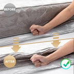 TAILI Mattress Vacuum Storage Bag, Twin/Twin-XL Foam Mattress Vacuum Bag with 4 Straps, Sealable Bag for Memory Foam, Latex, 