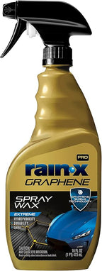 Rain-X PRO 620183 Graphene Spray Wax, 16oz - Enhances Gloss, Slickness and Color Depth of Painted Surfaces While Repelling Du