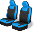 Motor Trend Blue/Black Waterproof Seat Covers for Front Seats – Premium Neoprene Blue Seat Covers, Car Seat Protectors with R