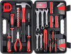 WINNER 175-Piece Multi-Purpose Automotive and Household Tool Kit in Toolbox Storage Case, Perfect for General Home and Auto R