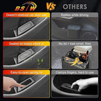 for Corolla Cross Trash Can for 2022-2025 Toyota Corolla Cross Small Car Trash Bin for Side Front Door Mini Trash Garbage Bin w/Lid for Toyota Accessories (Corolla Cross Left & Right Side)