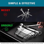 Pegboard Tools Shelves,Tool Organizer,be used to Store Various Screwdrivers,Wrenches,Sockets,etc (Wrench Storage Rack)