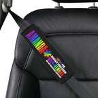 Autism POD Non Verbal Autism Awareness Seat Belt Cover for Kid Family Special Need Autistic Medical Alert Car Cushion Cover Support Autism Gift Personalized Name 39