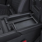 for Pathfinder Center Console Organizer Double-Layer 2022-2025 2026 Nissan Pathfinder(S/SV/SL/Rock Creek/Platinum) Accessories Armrest Box Organizer + Lower Console Organizer Tray Set 2-Pack
