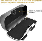 Sunglass Holder for Car Visor Clip, Car Visor Glasses Case, Vehicle Visor Accessories Organizer Box, Suitable for Truck, SUV and Sedan to Place Glasses (gray)