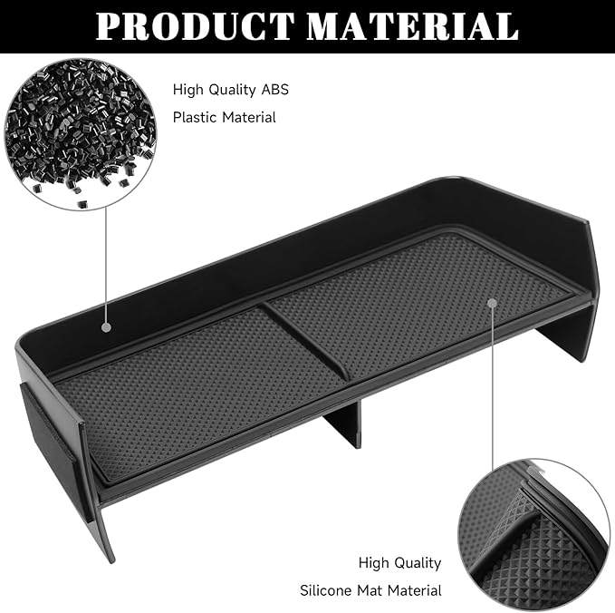 Divider Compartment Tray Compatible with Honda 2023-2025 2026 Pilot ＆ 2026 Passport Accessories Insert Center Console Organizer
