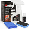 Headlight Restoration Kit Cleaner Restorer: Car Headlamps Oxidized & Yellowed Lens Repair with Protective Coating