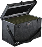 File Storage Cabinet File Organizer Document Organizer File Box in Office and Home with Combination Lock with 20 Legal Size H