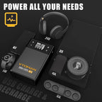 VTOMAN X1 Jump Starter with Air Compressor, Car Battery Jumper Starter (2500A, Up to 8.5L Gas/6L Diesel Engine) with 150PSI