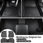 TPE Floor Mats for 2016-2025 Chevy Malibu All Weather Car Floor Liners Fit 2016-2025 Chevrolet Malibu Accessories Black Automotive Car Accessories ﻿