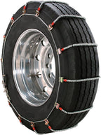 SCC TA1947 Alloy Radial Heavy Duty Truck Singles Tire Traction Chain - Set of 2