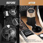 Car Trash Can with Lid - 2-Pack, Interior Accessories for Vehicles, Leakproof Garbage Can with 30 Detachable Trash Bags, Multipurpose Organizers and Storage Solutions for Home and Office