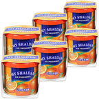 Pack of 6 My Shaldan Japanese Car Cup-Holder Natural Air Freshener Cans (Orange Scented)