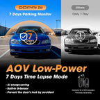DDPAI 3 Channel Dash Cam Front and Rear, 4K+2K+1080P Triple Dashcam for Cars with Dual 32G eMMC Storage Car Camera Dashcam, G