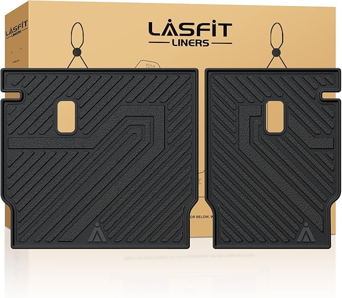 LASFIT Rear Seat Back Protector for Honda HR-V 2023-2026,All Weather TPE Pet Friendly Custom Fit HR-V Second Row Back Seat Cover Backseat Mat Liner