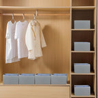 Jeans Drawer Organizers for Clothing, 5 Compartment Wardrobe Storage Box, Washable Clothes Organizer for Folded Clothes, Jean