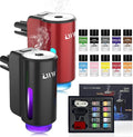 Car Air Freshener Diffuser, Portable Intelligent Car Aroma Diffuser with 3 Adjustable Modes, Rechargeable Car Aromatherapy Ma