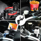 Cup Holder Expander for car 2 in 1 Multifunctional Car Cup Holder Extender Adapter with Adjustable Base Compatible with Hydro