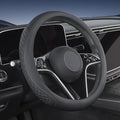 Leather Steering Wheel Cover Compatible