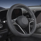 Leather Steering Wheel Cover Compatible