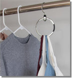 Rolly Hanger® Closet Space Saver – Premium Rotating Aluminum Organizer for Belts, Ties, Hats & Handbags – Heavy Duty 360° Swi