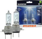 SYLVANIA - H7 SilverStar - High Performance Halogen Headlight Bulb, High Beam, Low Beam and Fog Replacement Bulb, Brighter Do