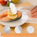 FUNFERY Precut Vacuum Sealer Bags for Food, 100 Gallon 11" x 16", Food Long-Term Storage and Sous Vide Commercial-Grade Bag, 