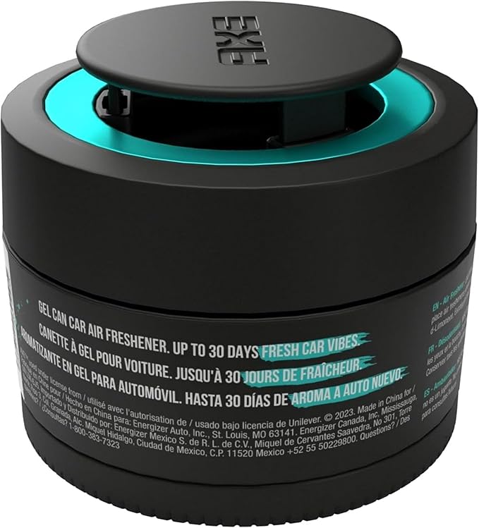 AXE Gel Can Car Air Freshener (Apollo Scent, 1 Pack)
