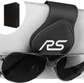 Sunglasses Holder Suit for Chevy Camaro RS Car Sun Visor Magnetic Leather Glasses Sunglass Clip Eyeglasses Mount for Car Accessories RS Owners