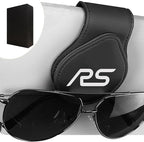 Sunglasses Holder Suit for Chevy Camaro RS Car Sun Visor Magnetic Leather Glasses Sunglass Clip Eyeglasses Mount for Car Accessories RS Owners
