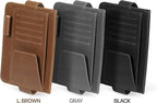 Londo Leather Car Visor Organizer – Stylish & Functional Storage for Sunglasses, Cards, and Essentials